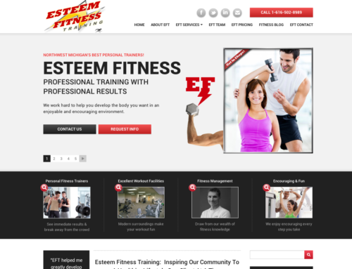 Fitness Training Website