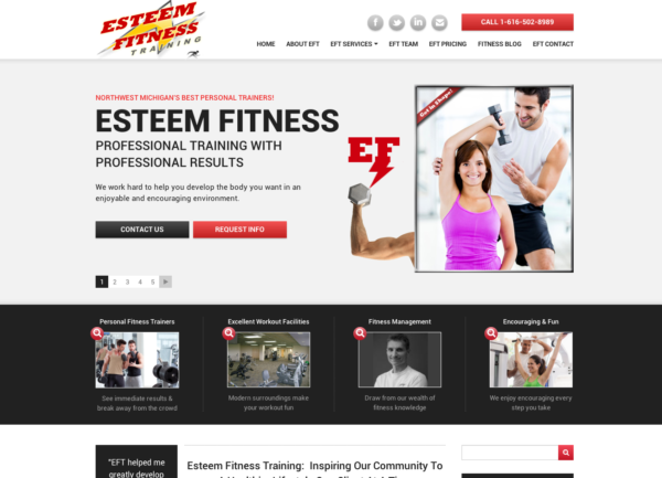 fitness training website